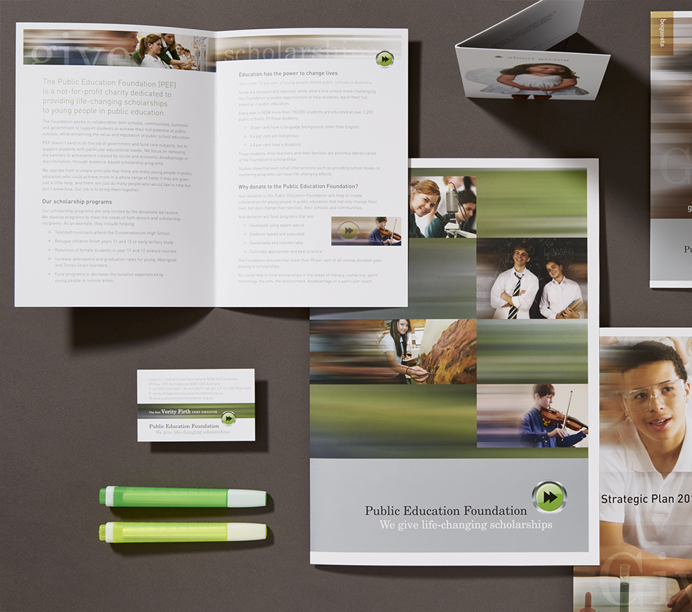 Printing was sourced cost-effectively through a batch printer, which allowed for a quality offset print job of 4 colour process plus silver at a very competitive price.