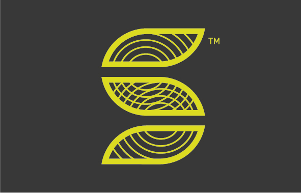 Syncromesh is a wireless technology platform for smart buildings. The logo includes interconnecting rings that refer to wi-fi, within a stylised S that can be simplified to allow for small application on products that utilise the technology or as an icon on plans and drawings. The Syncromesh branding uses the same acid yellow green to tie-in with parent company Cognian Technologies.