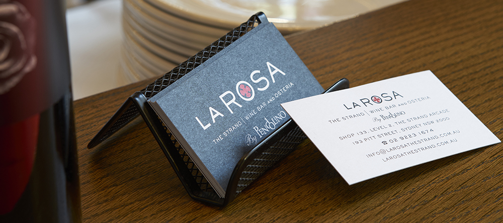 La Rosa Business Card
